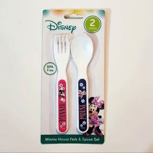 Disney Minnie Mouse spoon & fork set